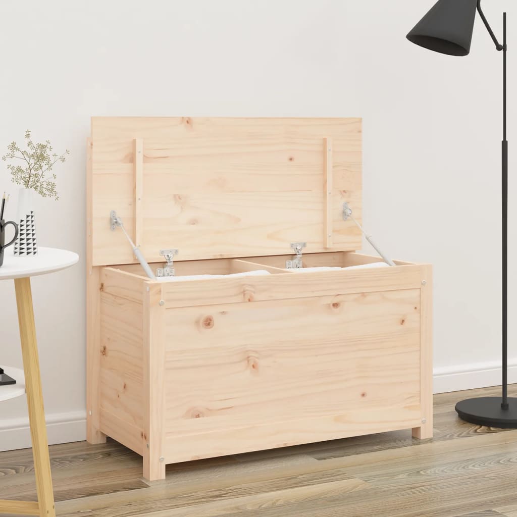 Bankje 80x41x77 cm massief grenenhout is nu te koop bij PeponiXL, paradijselijk wonen!