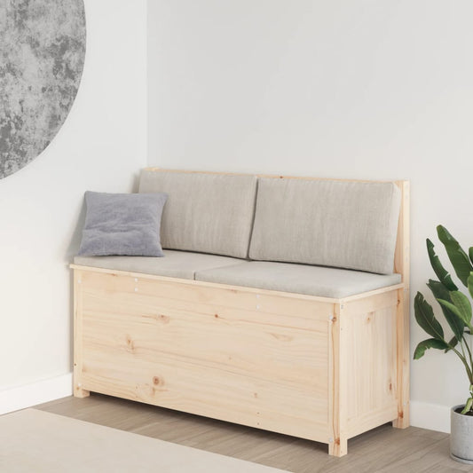 Bankje 110x41x76,5 cm massief grenenhout is nu te koop bij PeponiXL, paradijselijk wonen!