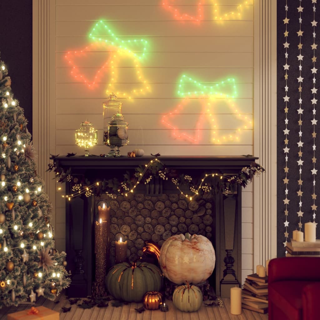 Kerstfiguren klokken met 72 LED's 2 st 50x56 cm is nu te koop bij PeponiXL, paradijselijk wonen!