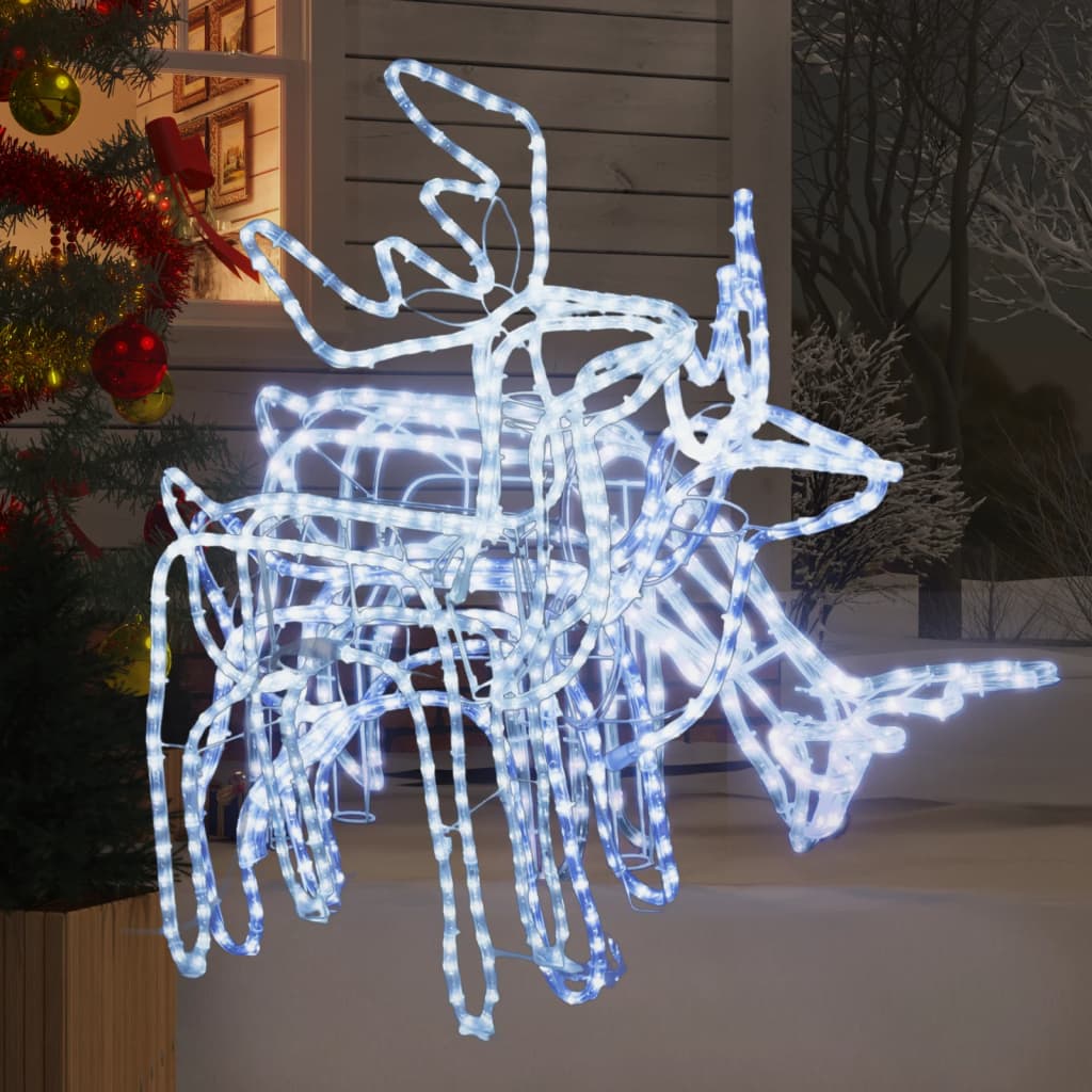3-delige Kerstfigurenset rendier koudwit is nu te koop bij PeponiXL, paradijselijk wonen!