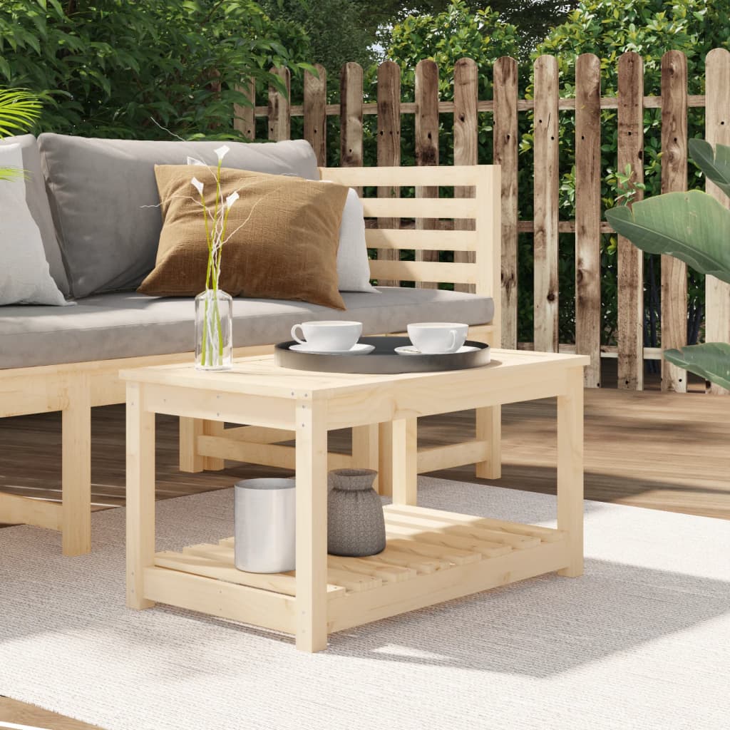 Tuintafel 82,5x50,5x45 cm massief grenenhout is nu te koop bij PeponiXL, paradijselijk wonen!