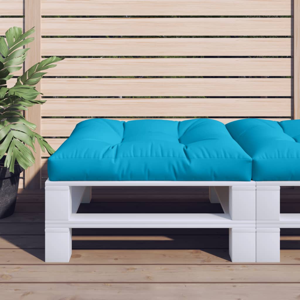Palletkussen 70x70x12 cm stof blauw is nu te koop bij PeponiXL, paradijselijk wonen!
