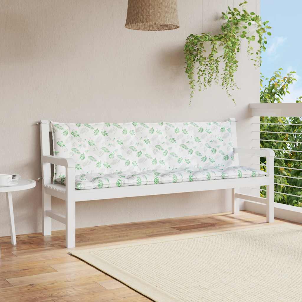 Tuinbankkussens 2 st oxford stof bladpatroon is nu te koop bij PeponiXL, paradijselijk wonen!