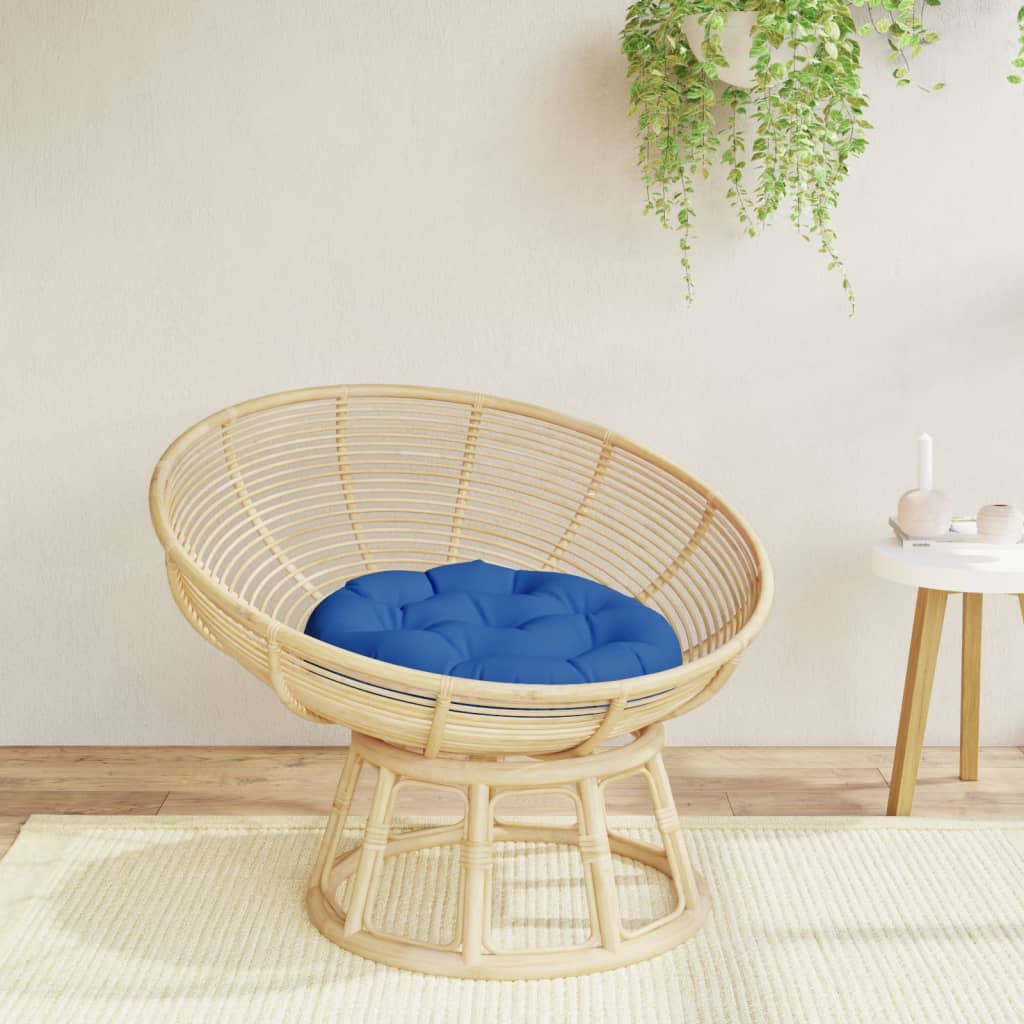 Zitkussen rond Ø 60x11 cm oxford stof koningsblauw is nu te koop bij PeponiXL, paradijselijk wonen!