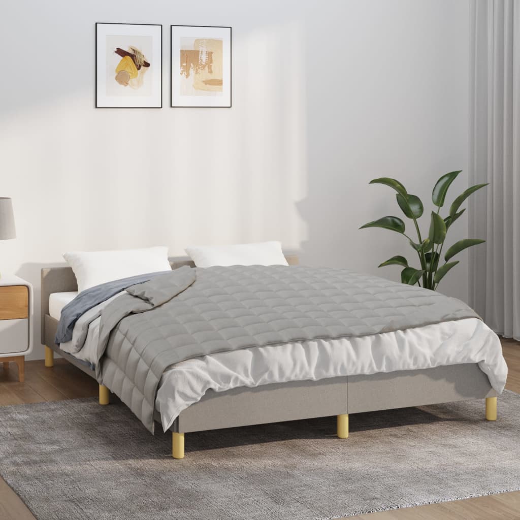 Verzwaringsdeken 140x200 cm 6 kg stof grijs is nu te koop bij PeponiXL, paradijselijk wonen!