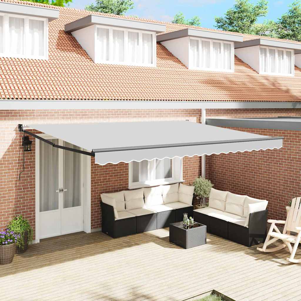 Electric Awning Frame 4 x 3 m Antraciet Gepoedercoat aluminium is nu te koop bij PeponiXL, paradijselijk wonen!