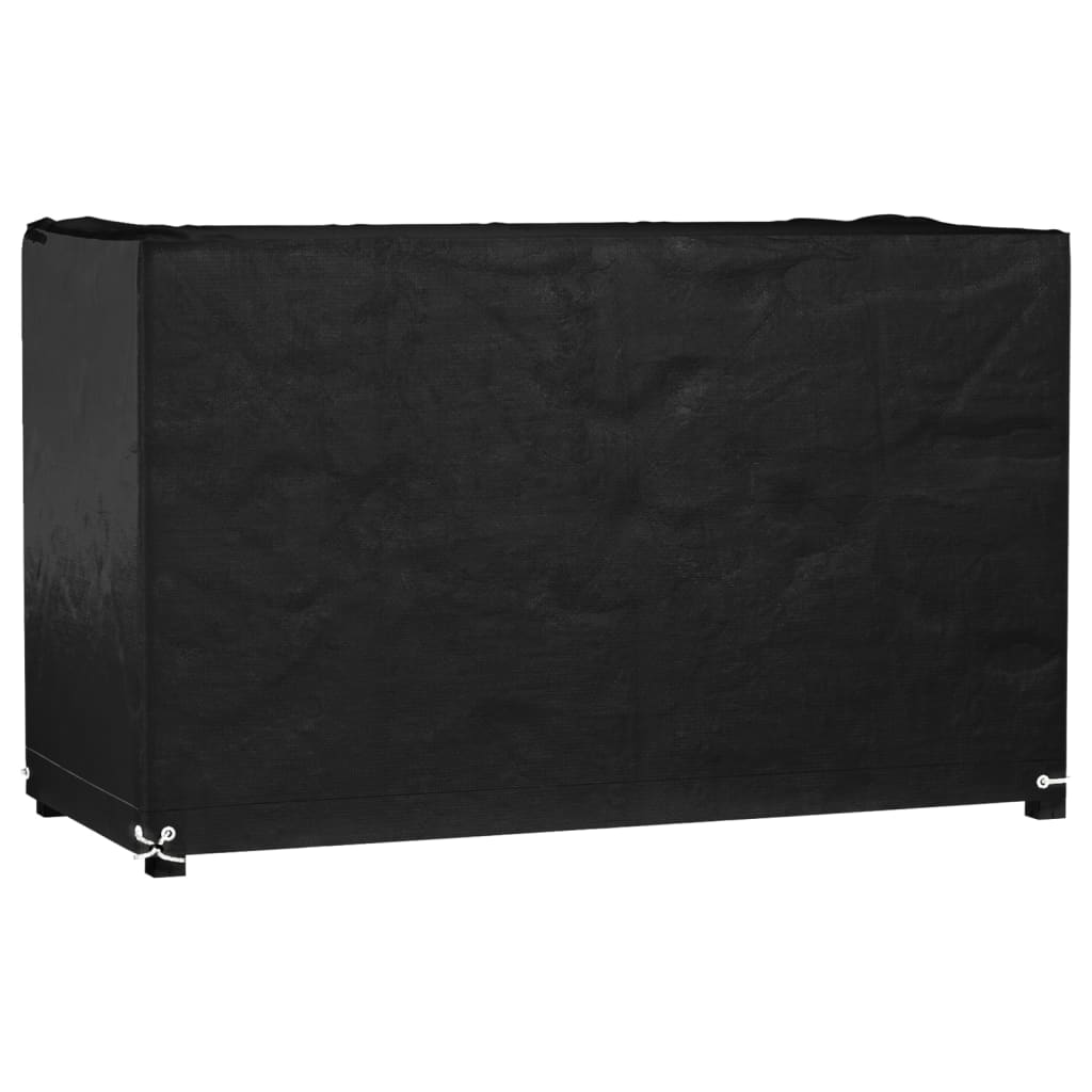 Tuinmeubelhoes met 8 oogjes rechthoekig 125x55x75 cm is nu te koop bij PeponiXL, paradijselijk wonen!