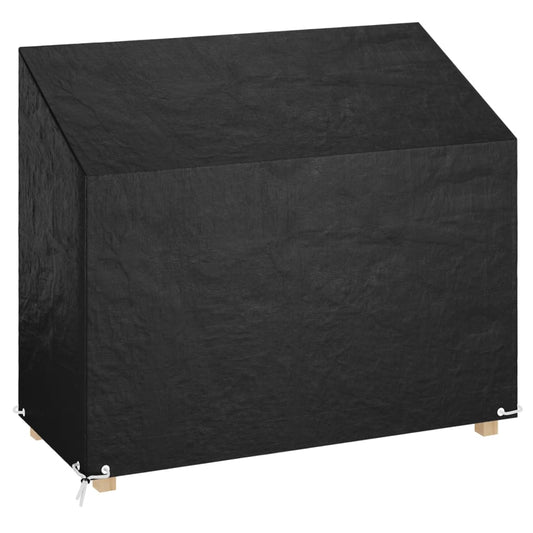 Tuinbankhoes met 8 oogjes 160x70x70/88 cm polyetheen is nu te koop bij PeponiXL, paradijselijk wonen!