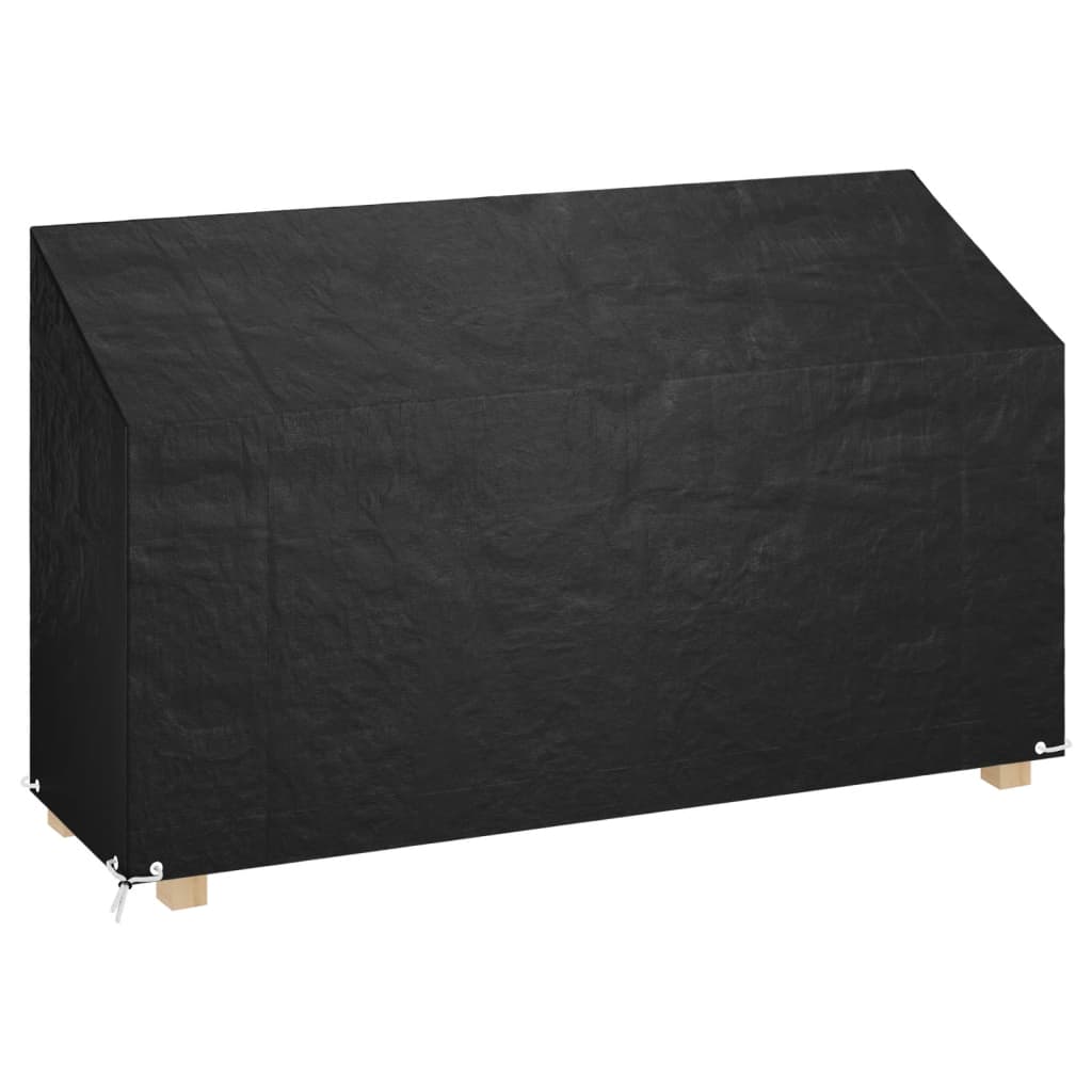 Tuinbankhoes met 8 oogjes 210x70x70/88 cm polyetheen is nu te koop bij PeponiXL, paradijselijk wonen!