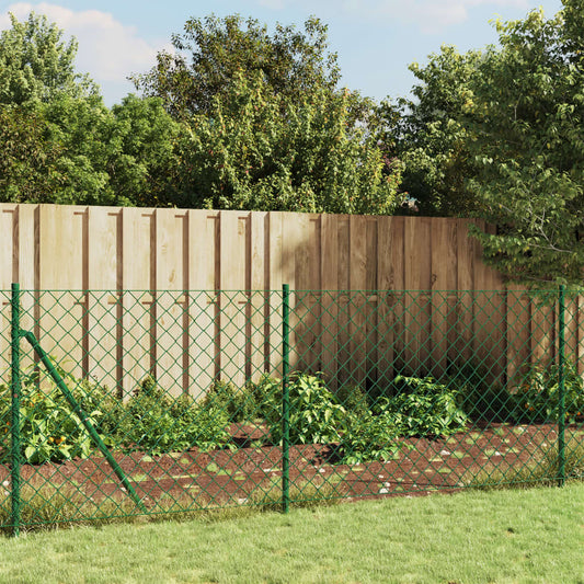 Gaashek met flens 1x10 m groen is nu te koop bij PeponiXL, paradijselijk wonen!