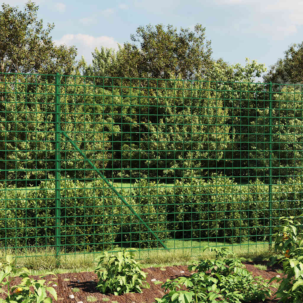 Draadgaashek 2x10 m gegalvaniseerd staal groen is nu te koop bij PeponiXL, paradijselijk wonen!