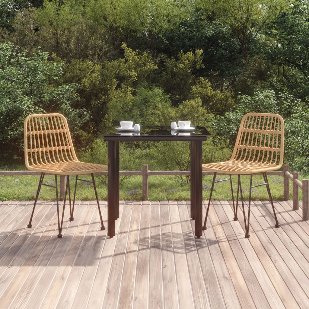 3-delige Tuinset poly rattan is nu te koop bij PeponiXL, paradijselijk wonen!
