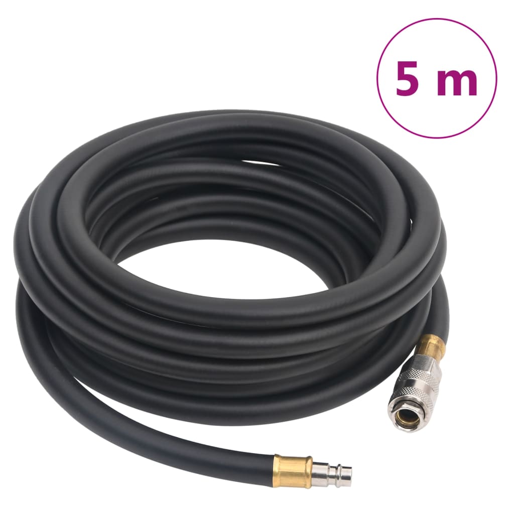 Luchtslang hybride 0,6'' 5 m rubber en PVC zwart is nu te koop bij PeponiXL, paradijselijk wonen!