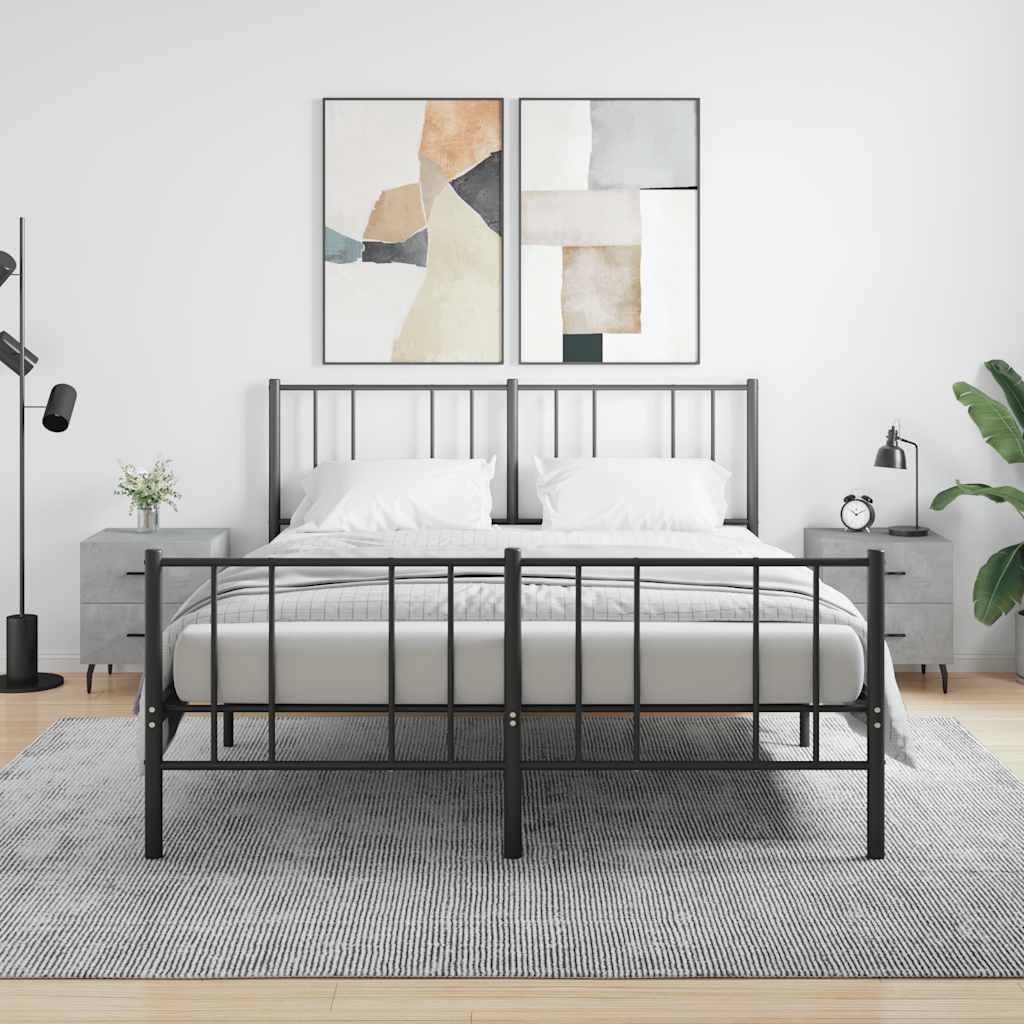 Nachtkastjes 2 st 40x35x47,5 cm bewerkt hout betongrijs is nu te koop bij PeponiXL, paradijselijk wonen!