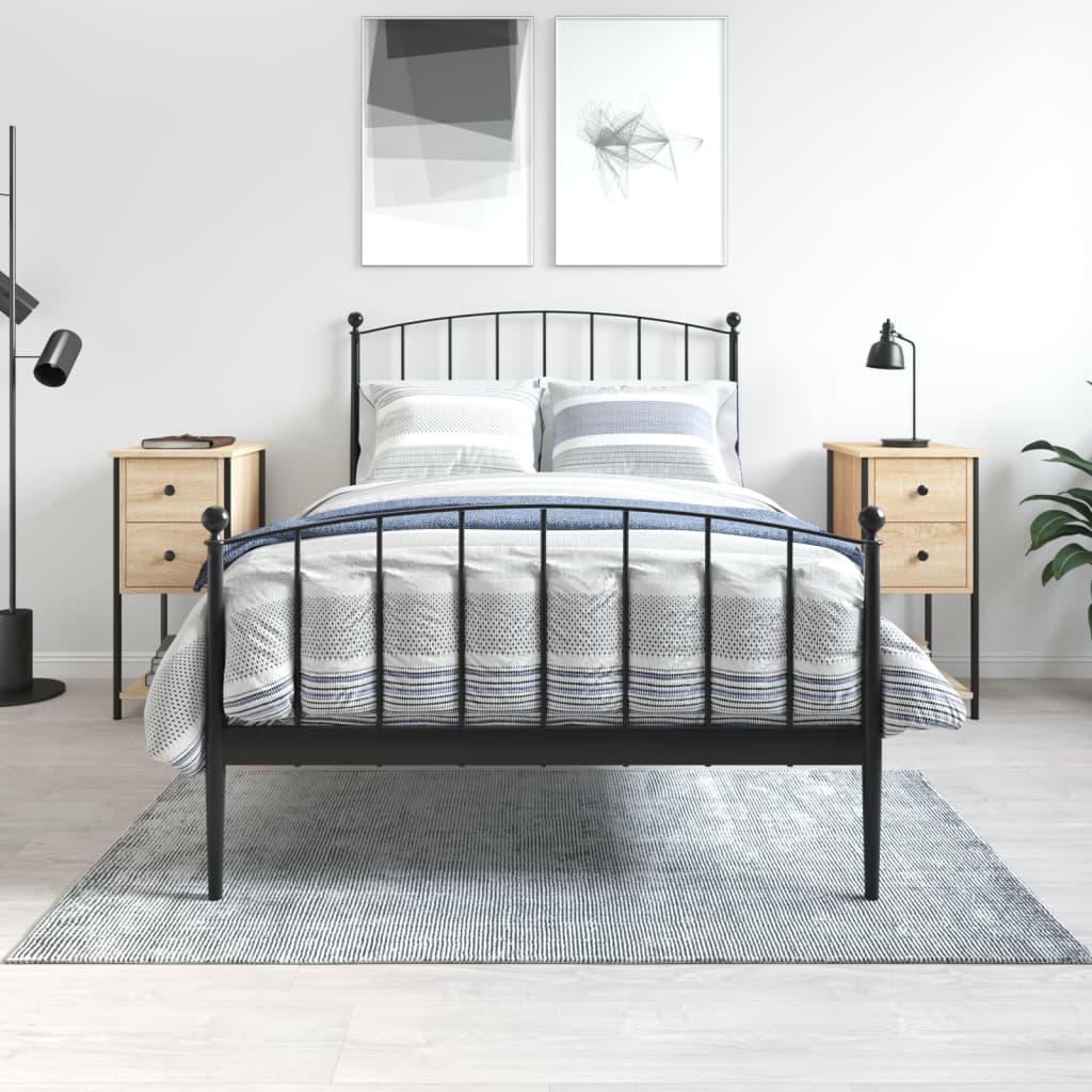 Nachtkastjes 2 st 32x42x70 cm bewerkt hout sonoma eikenkleurig is nu te koop bij PeponiXL, paradijselijk wonen!