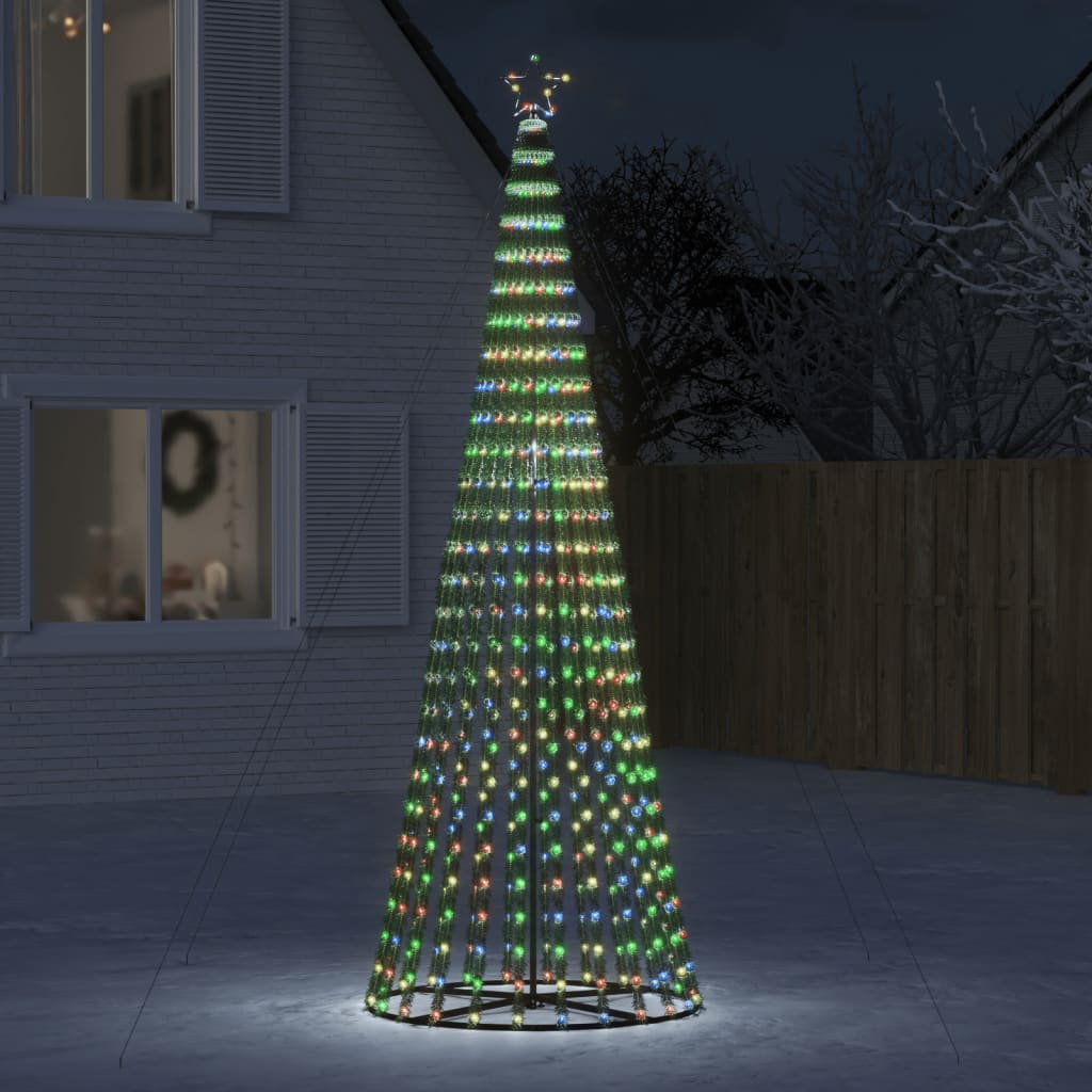 LED-kerstboom 688 LEDs kleurrijk 300 cm is nu te koop bij PeponiXL, paradijselijk wonen!