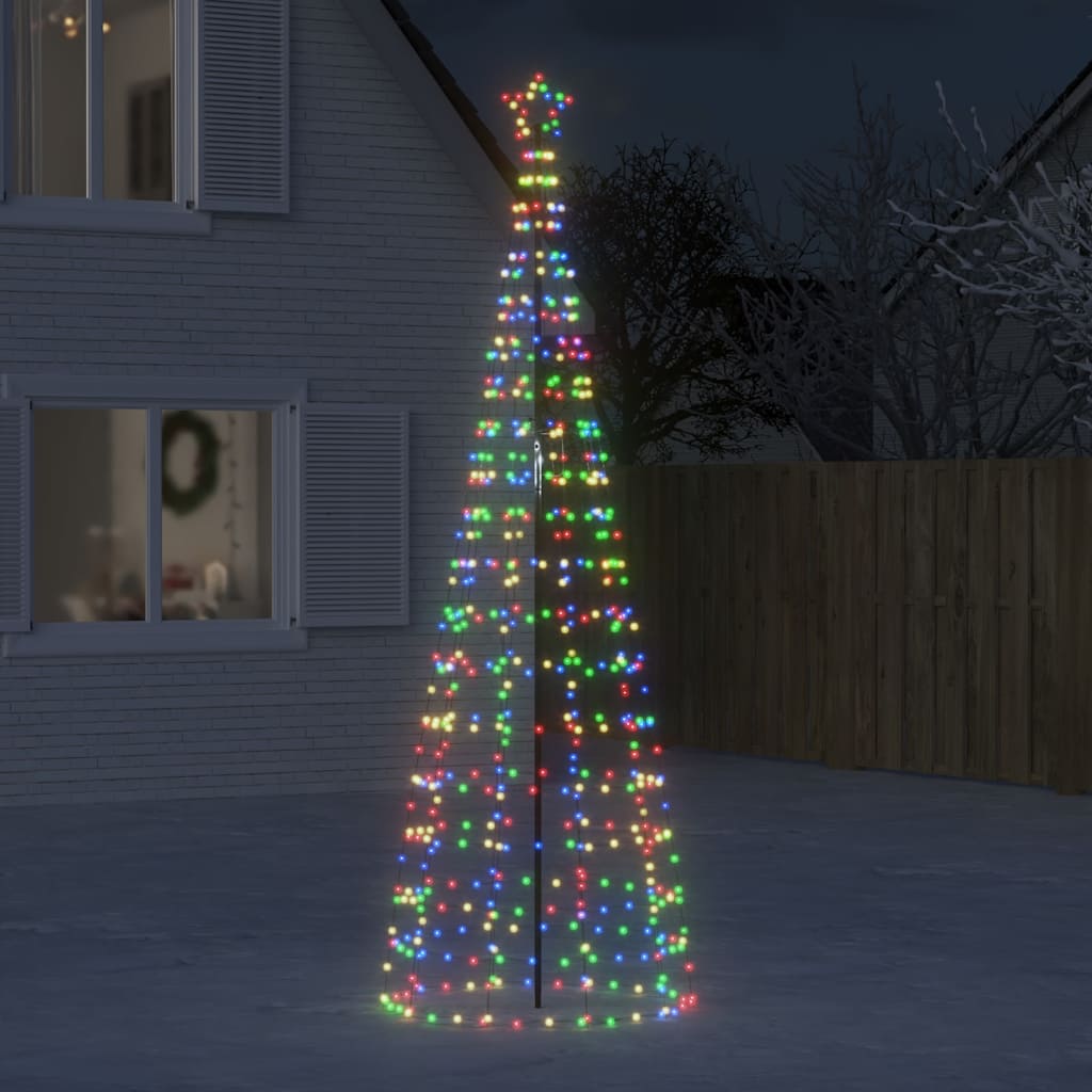 LED-kerstboom met spikes 570 LEDs kleurrijk 300 cm is nu te koop bij PeponiXL, paradijselijk wonen!