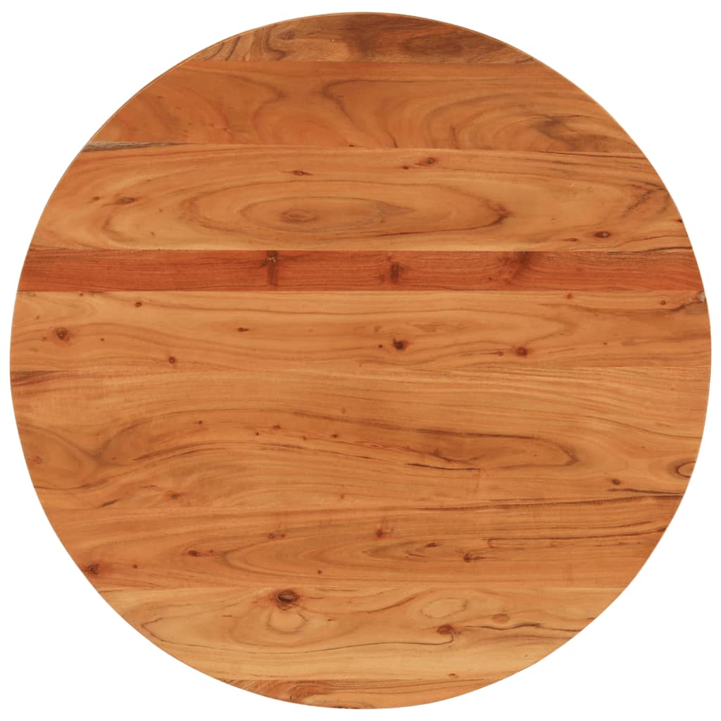 Tafelblad rond Ø 70x3,8 cm massief acaciahout is nu te koop bij PeponiXL, paradijselijk wonen!