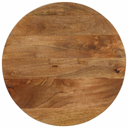 Tafelblad rond Ø 40x3,8 cm massief ruw mangohout is nu te koop bij PeponiXL, paradijselijk wonen!