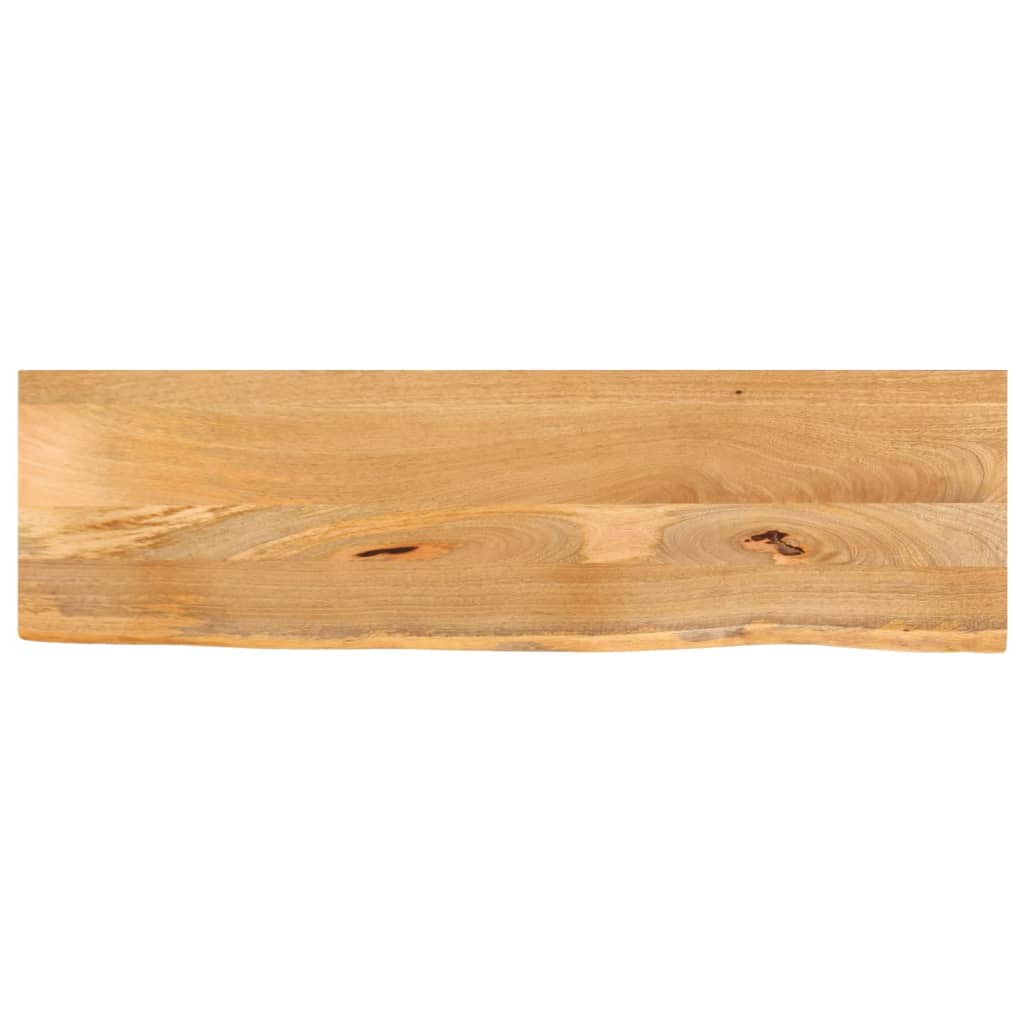 Tafelblad met natuurlijke rand 110x40x3,8 cm massief mangohout is nu te koop bij PeponiXL, paradijselijk wonen!