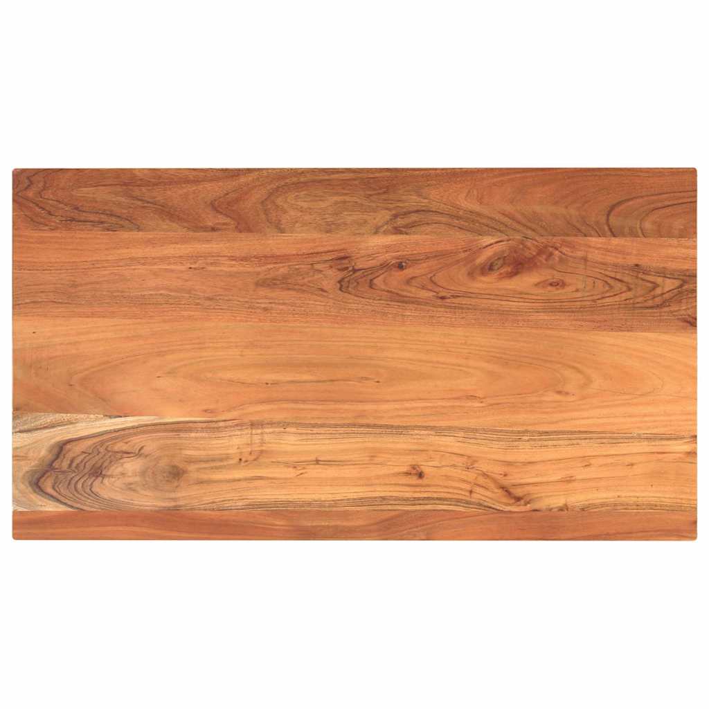 Tafelblad rechthoekig 100x70x2,5 cm massief acaciahout is nu te koop bij PeponiXL, paradijselijk wonen!