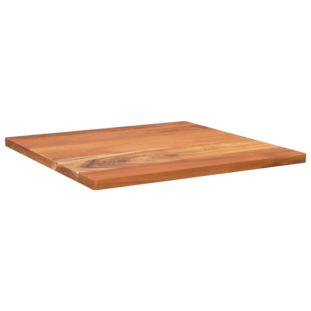 Tafelblad vierkant 50x50x3,8 cm massief acaciahout is nu te koop bij PeponiXL, paradijselijk wonen!