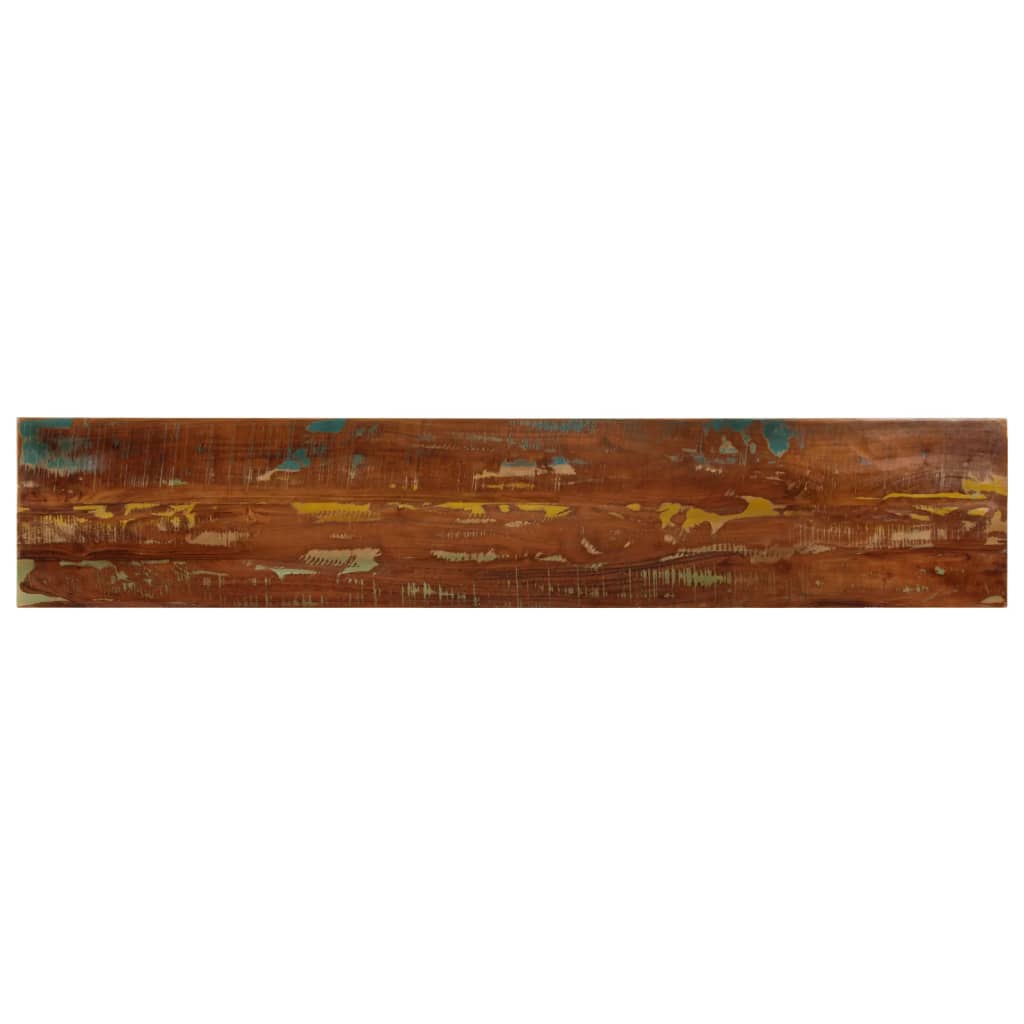 Tafelblad rechthoekig 180x40x2,5 cm massief gerecycled hout is nu te koop bij PeponiXL, paradijselijk wonen!