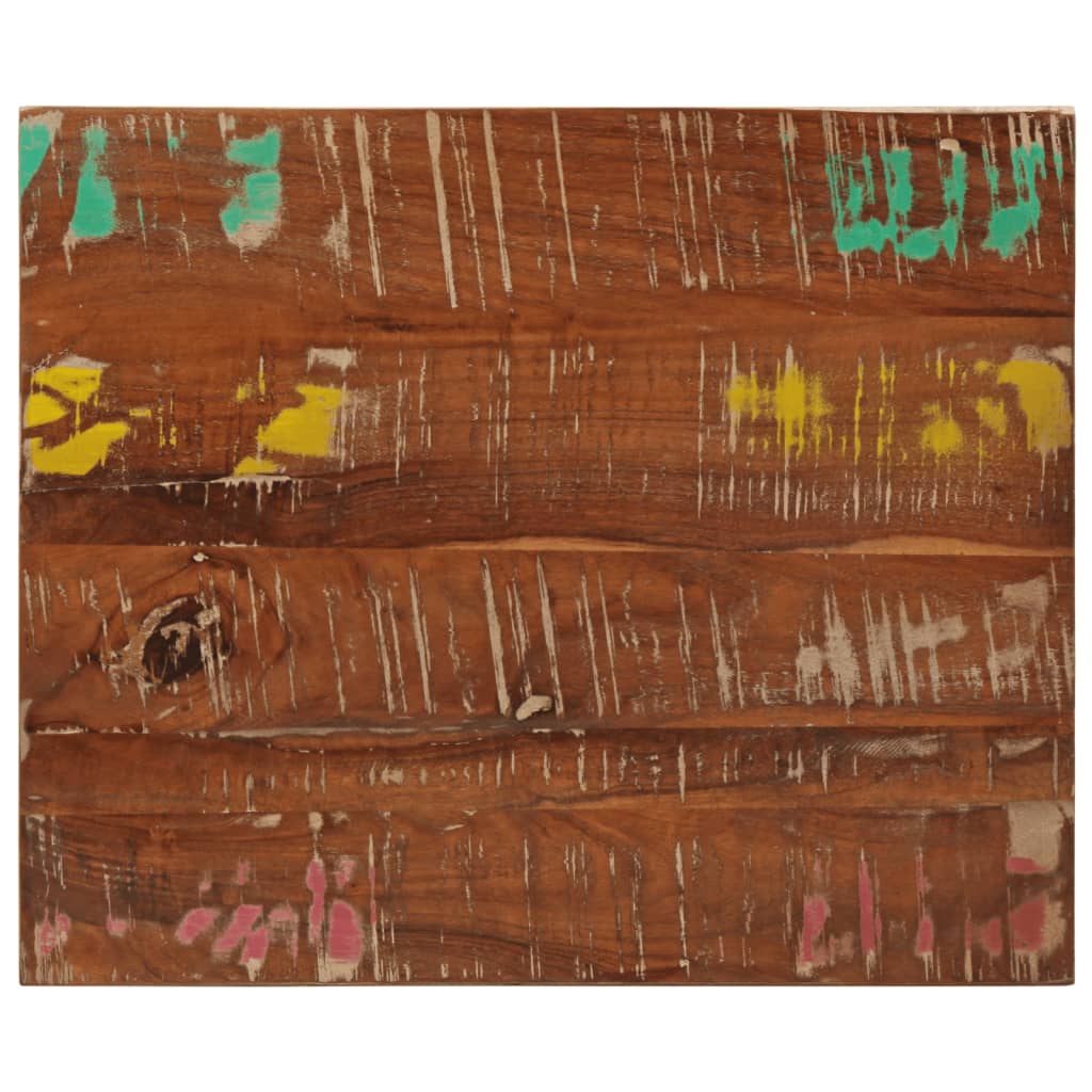 Tafelblad rechthoekig 60x50x3,8 cm massief gerecycled hout is nu te koop bij PeponiXL, paradijselijk wonen!