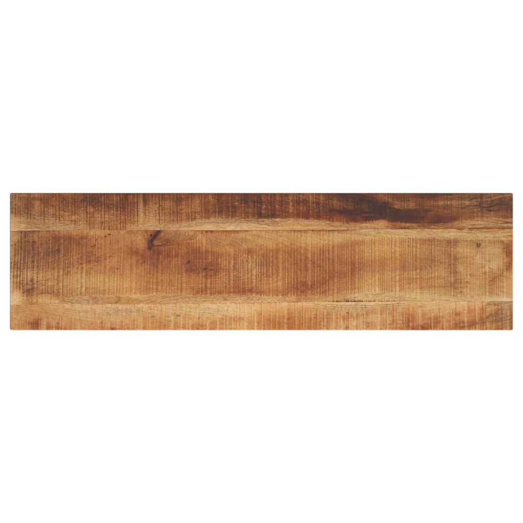 Tafelblad rechthoekig 110x30x2,5 cm massief ruw mangohout is nu te koop bij PeponiXL, paradijselijk wonen!