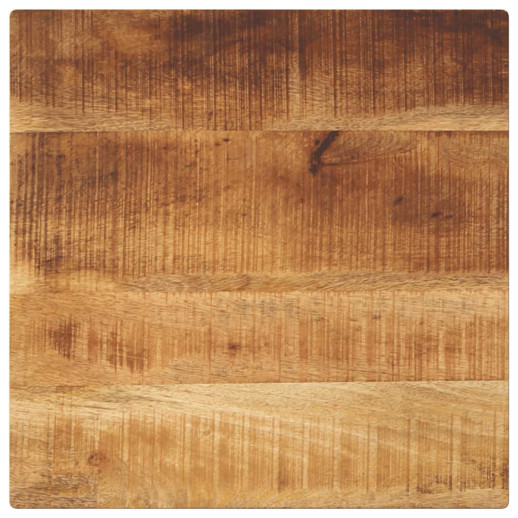 Tafelblad vierkant 60x60x1,5 cm massief ruw mangohout is nu te koop bij PeponiXL, paradijselijk wonen!