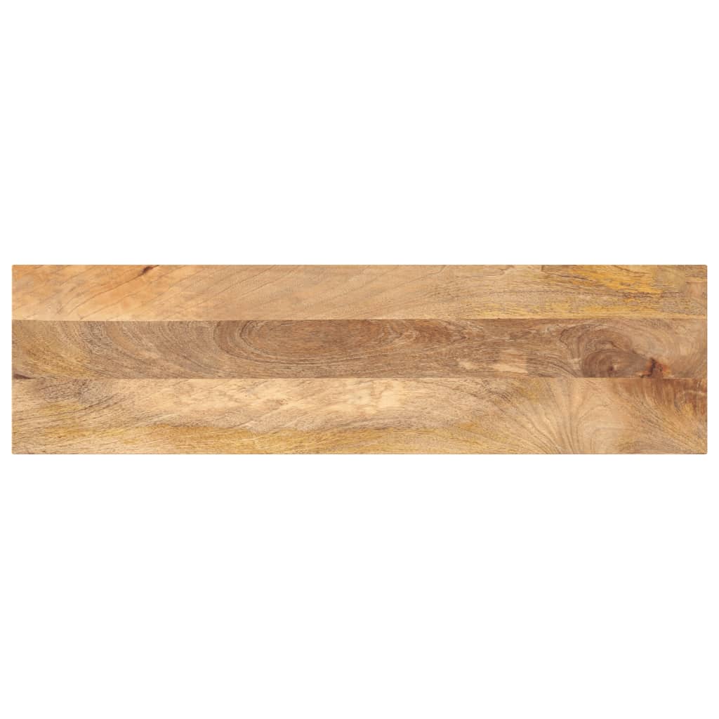 Tafelblad rechthoekig 100x20x2,5 cm massief mangohout is nu te koop bij PeponiXL, paradijselijk wonen!