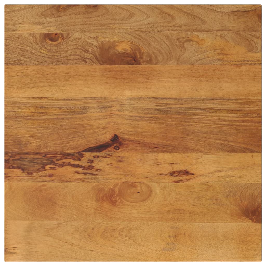 Tafelblad vierkant 80x80x2,5 cm massief mangohout is nu te koop bij PeponiXL, paradijselijk wonen!