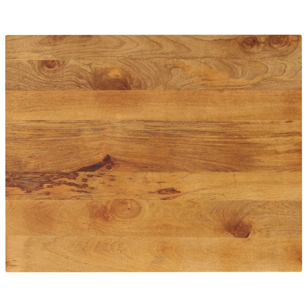 Tafelblad rechthoekig 100x80x2,5 cm massief mangohout is nu te koop bij PeponiXL, paradijselijk wonen!