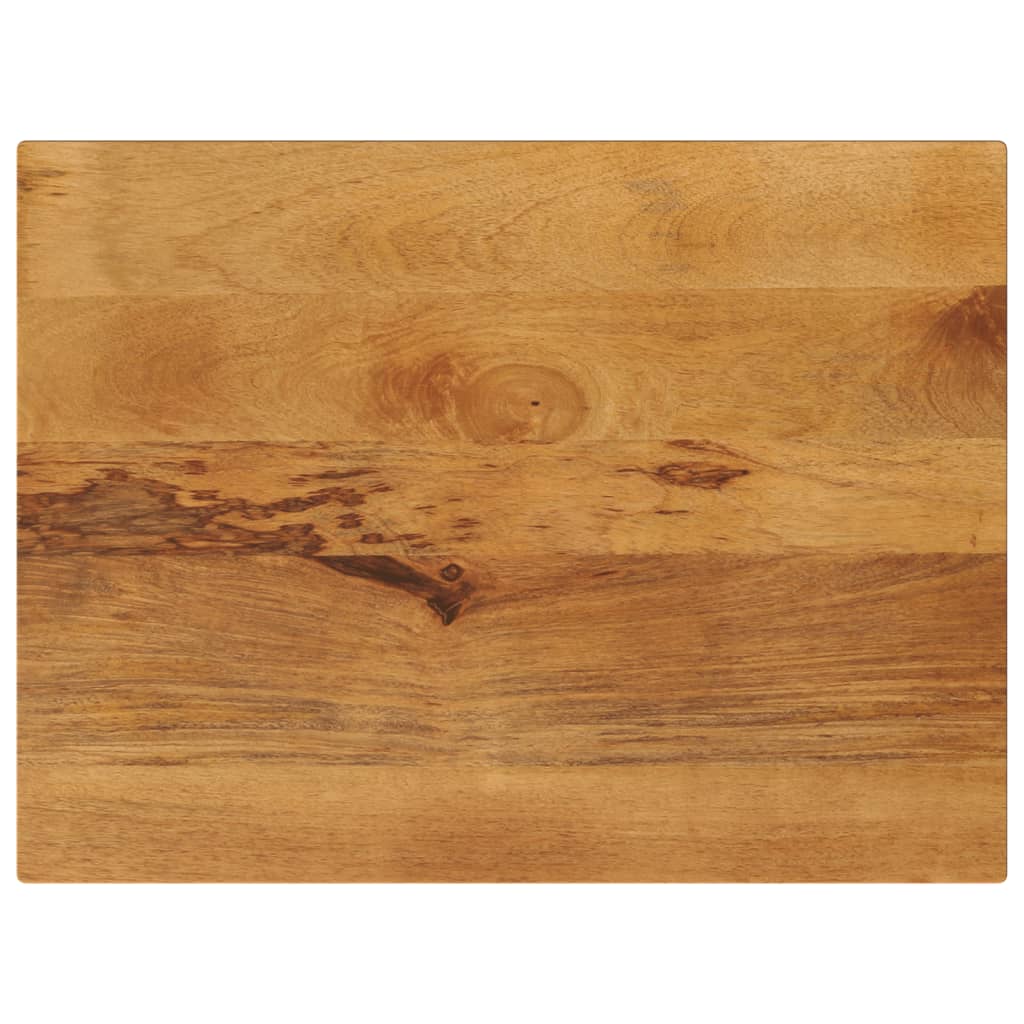 Tafelblad rechthoekig 80x60x3,8 cm massief mangohout is nu te koop bij PeponiXL, paradijselijk wonen!