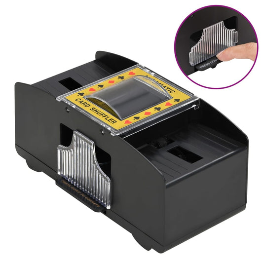 Automatische kaartenschudder zwart 2 deks is nu te koop bij PeponiXL, paradijselijk wonen!