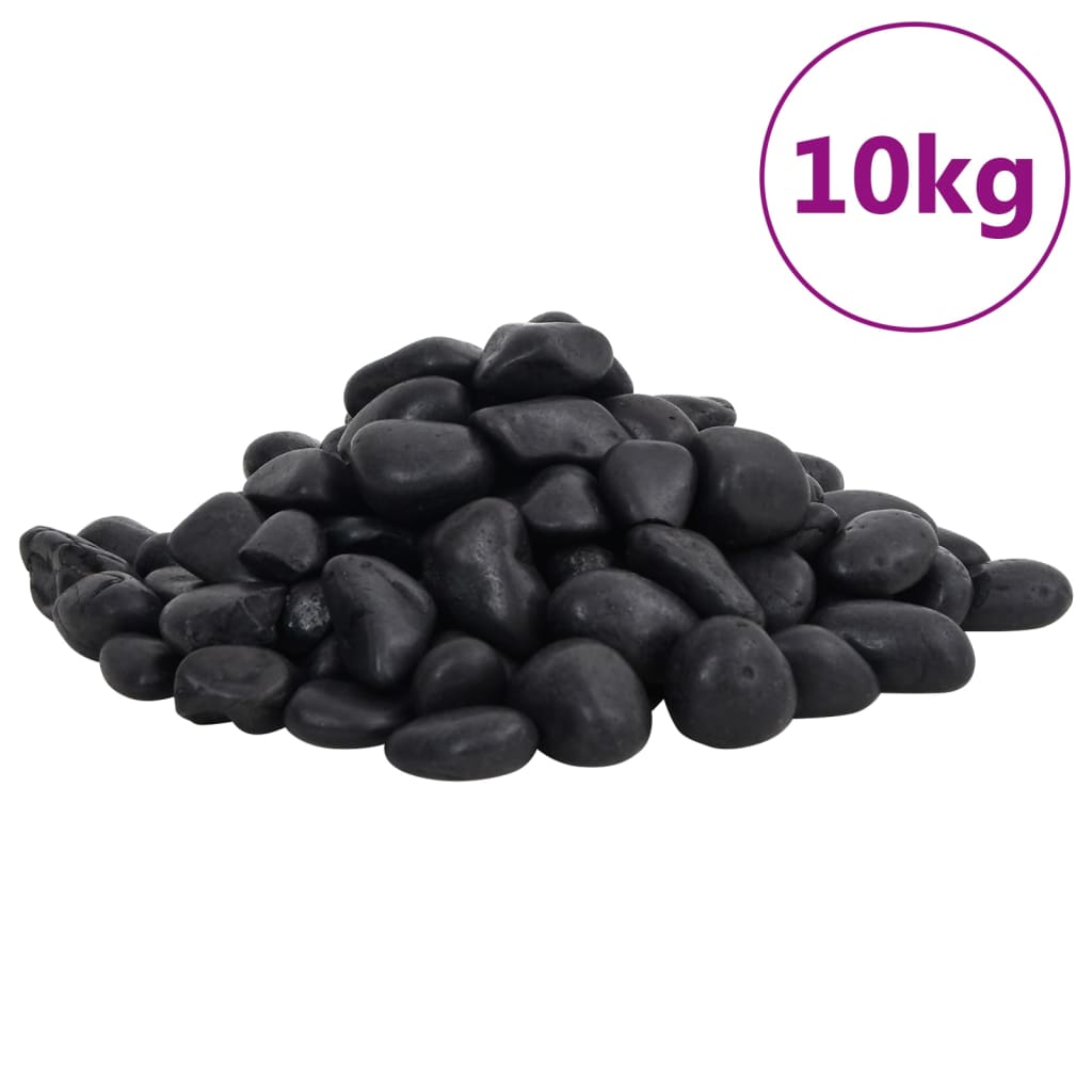Kiezelstenen gepolijst 2-5 cm 10 kg zwart is nu te koop bij PeponiXL, paradijselijk wonen!