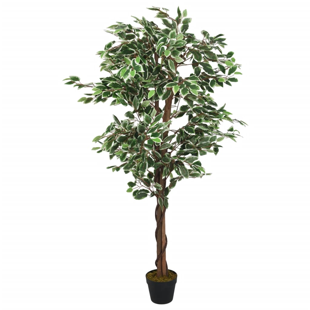 Kunstplant ficus 378 bladeren 80 cm groen is nu te koop bij PeponiXL, paradijselijk wonen!