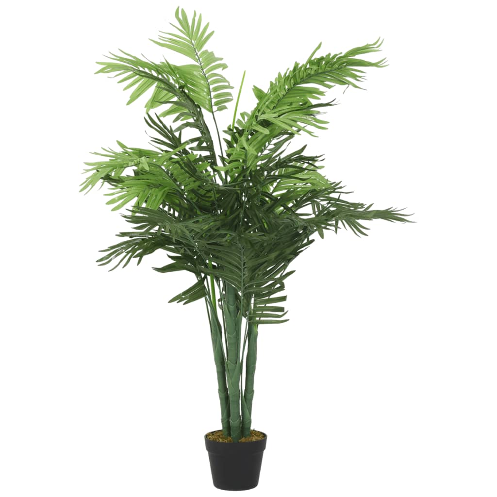Kunstpalmboom 18 bladeren 80 cm groen is nu te koop bij PeponiXL, paradijselijk wonen!