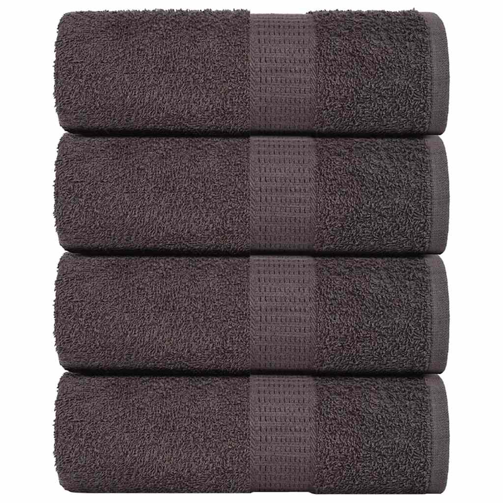 Gastendoekjes FROGN 4 st 30x50 cm 360 g/m² antraciet is nu te koop bij PeponiXL, paradijselijk wonen!
