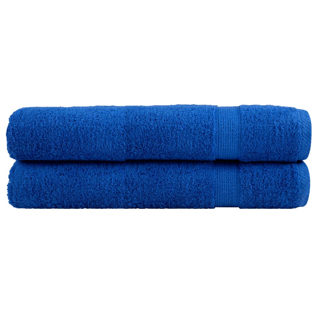 Saunadoeken SOLUND 2 st 600 g/m² 80x200 cm blauw is nu te koop bij PeponiXL, paradijselijk wonen!