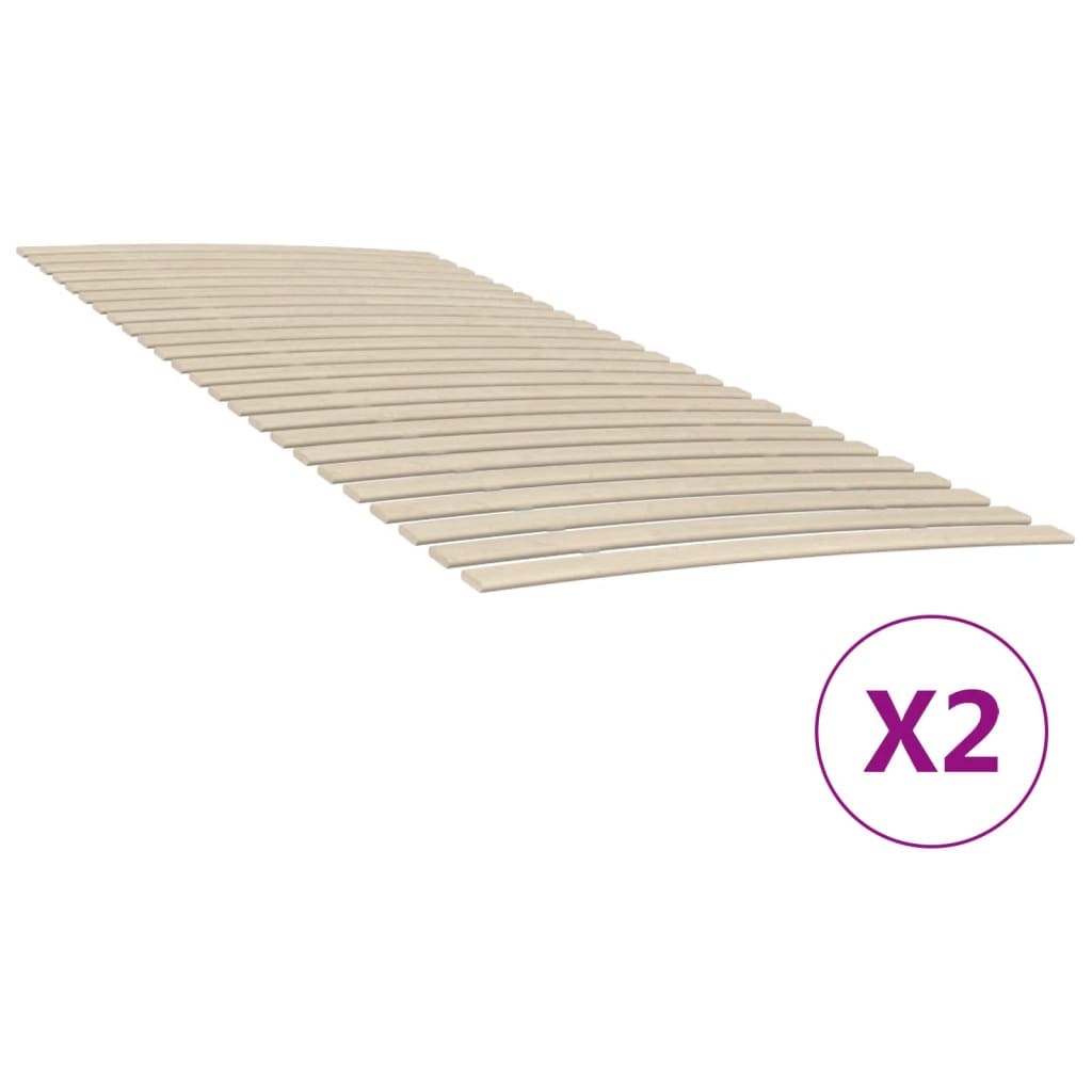 Lattenbodem met 48 latten 2 stuks 100x200 cm is nu te koop bij PeponiXL, paradijselijk wonen!