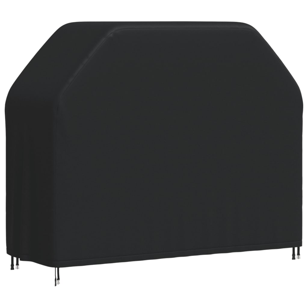 Barbecuehoes 140x58x106 cm 420D oxford zwart is nu te koop bij PeponiXL, paradijselijk wonen!