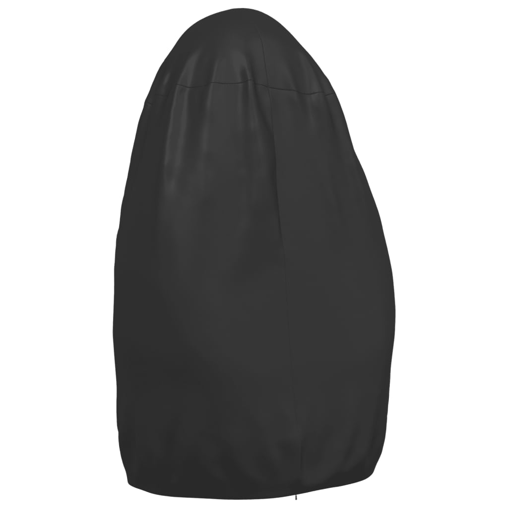 Hoes voor hangende ei-stoel Ø 108x190 cm 420D oxford stof zwart is nu te koop bij PeponiXL, paradijselijk wonen!