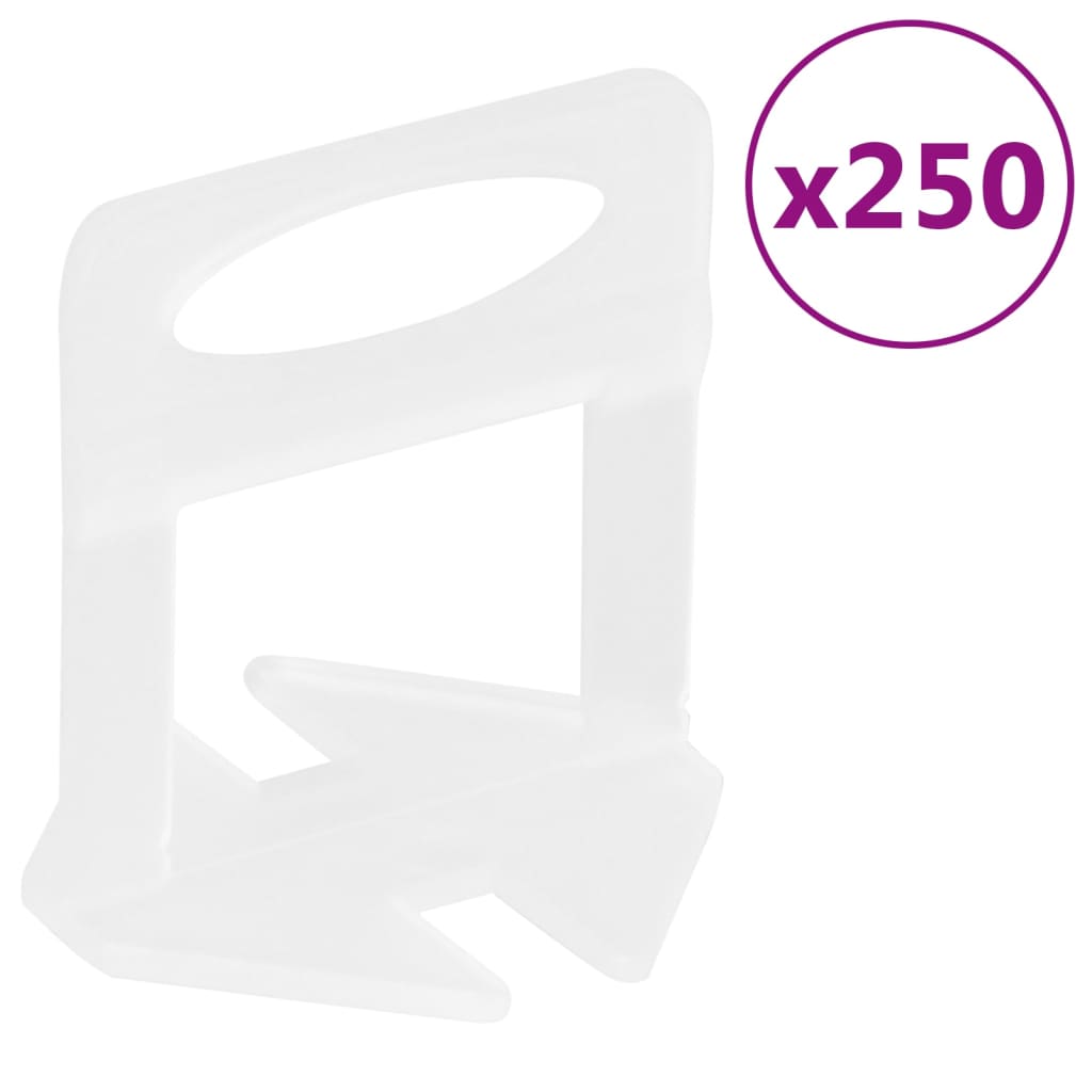Nivelleerklemmen voor tegels 250 st 1 mm is nu te koop bij PeponiXL, paradijselijk wonen!