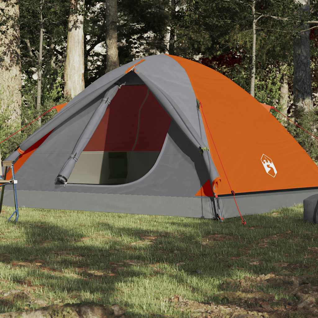 Koepeltent 3-persoons waterdicht oranje is nu te koop bij PeponiXL, paradijselijk wonen!