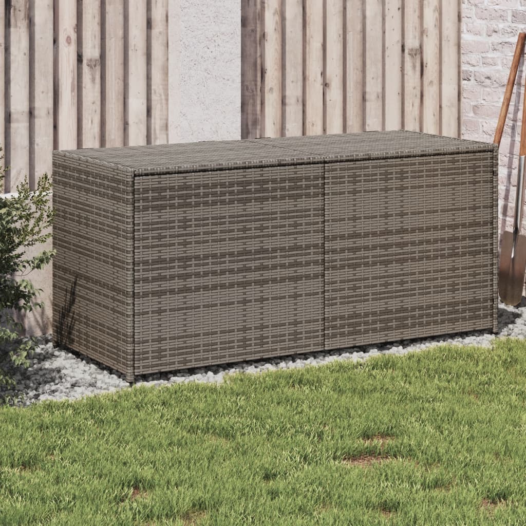 Tuinbox 283 L poly rattan grijs is nu te koop bij PeponiXL, paradijselijk wonen!