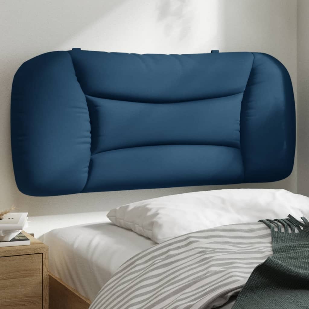 Hoofdbordkussen "Hvar" 90 cm stof blauw is nu te koop bij PeponiXL, paradijselijk wonen!