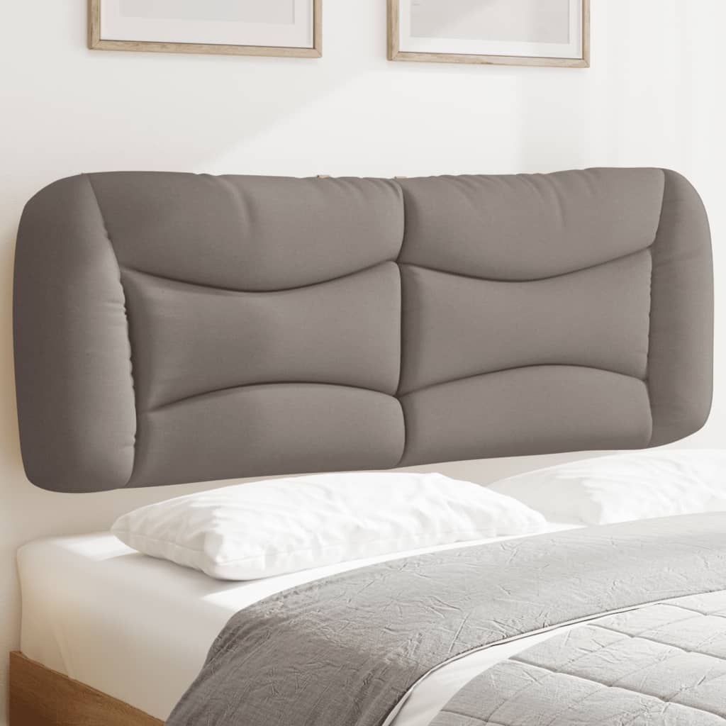 Hoofdbordkussen "Hvar" 120 cm stof taupe is nu te koop bij PeponiXL, paradijselijk wonen!