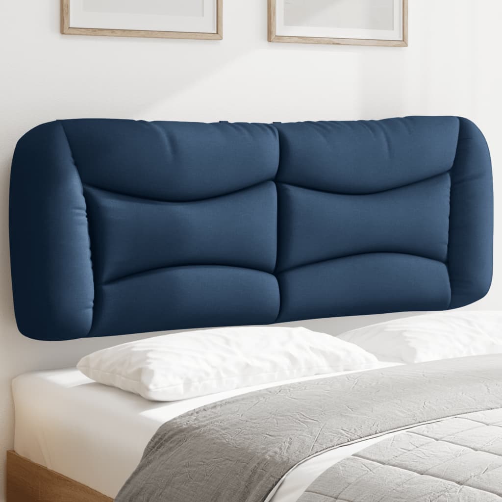 Hoofdbordkussen "Hvar" 120 cm stof blauw is nu te koop bij PeponiXL, paradijselijk wonen!