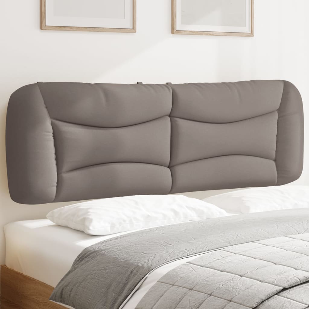 Hoofdbordkussen "Hvar" 160 cm stof taupe is nu te koop bij PeponiXL, paradijselijk wonen!